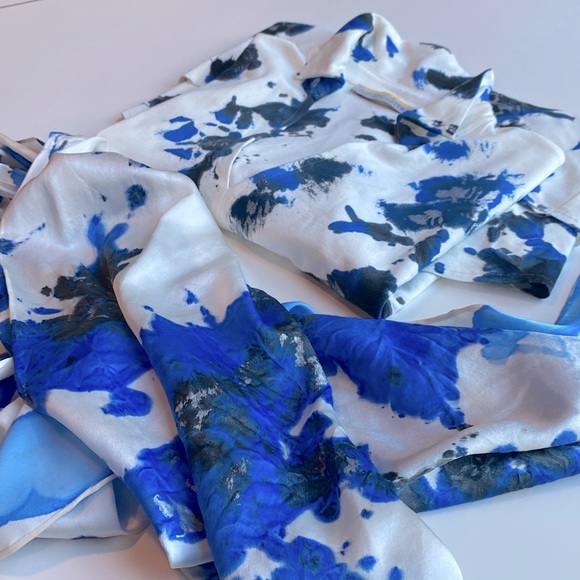 Melarosa Italy 🇮🇹 hand painted tunic and scarf - Picture 3 of 13